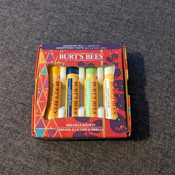 Burt's bees assortment mixte pack of 4 lip balm - Picture 1 of 4